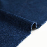 Velours fine côte 100% coton bleu nuit