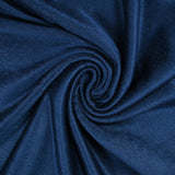 Velours fine côte 100% coton bleu nuit