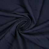Polyviscose fantaisie rayure bleu marine