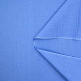 Polycoton fin bleu barbeau