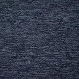 Maille de polyester chinée bleu marine
