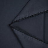 Voile de coton bleu marine