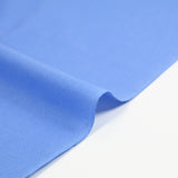 Polycoton fin bleu barbeau