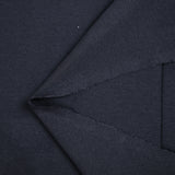 Petrol blue double-faced cotton jersey