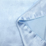 Light azure polyester satin