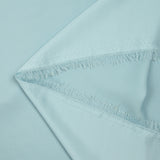 Satin de polyester léger bleu ciel