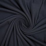 Jersey de coton bleu pétrole