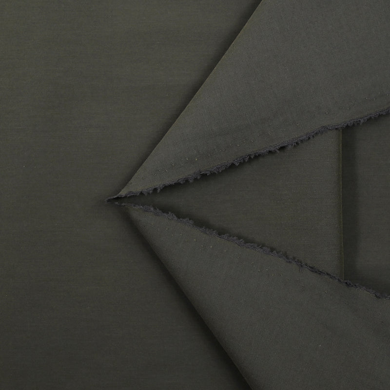Coton élasthanne gris anthracite