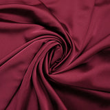 Satin de polyester bordeaux
