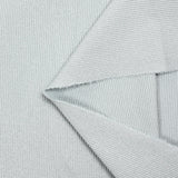 Jersey de viscose côtelé bord-côte gris lurex argent