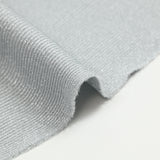 Jersey de viscose côtelé bord-côte gris lurex argent