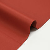 Orange-red polyester twill