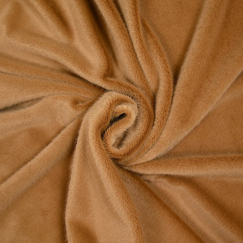 Fausse fourrure Rebecca camel