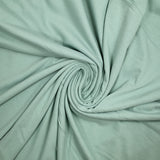 Jersey de coton vert opaline