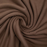 Cocoa tubular ribbed jersey