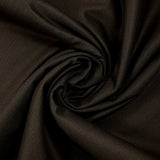 Tissu tailleur coton chevrons fond chocolat