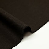 Tissu tailleur coton chevrons fond chocolat