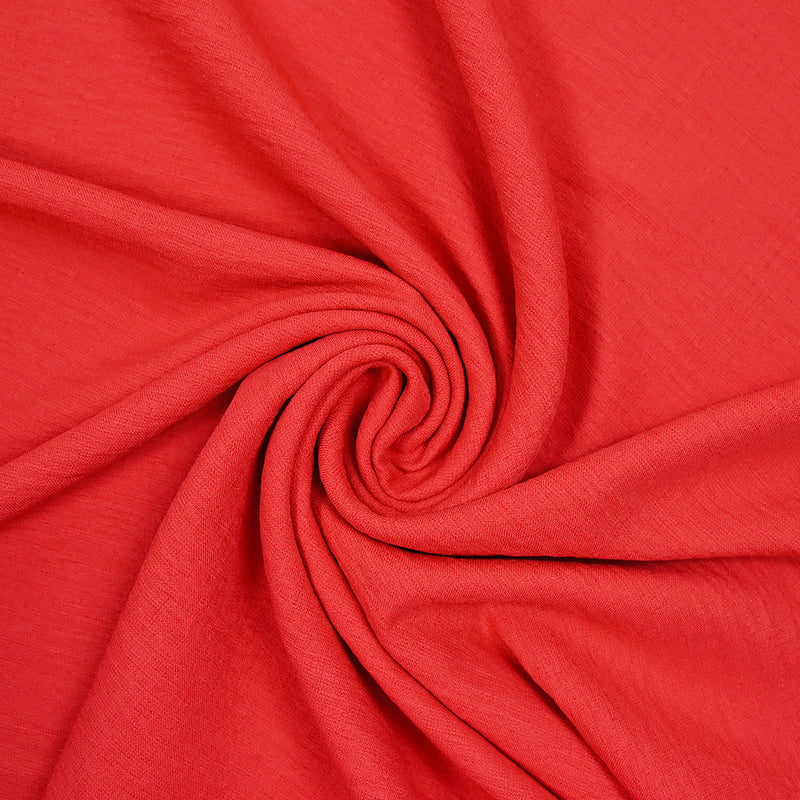 Sergé de polyester doupionné orange