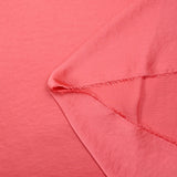 Crepe poliéster satinado fluido coral