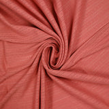 Jersey pointelle 100% coton corail