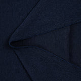 Polyester smocké bleu marine