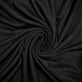 Maille denim polyviscose sergé noir