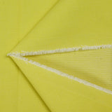 Sergé de coton et élasthanne jaune citron
