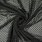 Black Nadya polyester lace