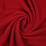 Double crêpe polyester rouge sangria