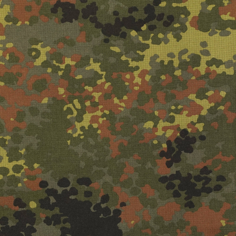 Gabardine fine de coton camouflage G