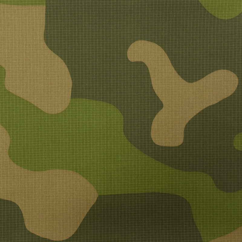 Gabardine fine de coton camouflage C
