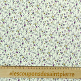 Coton liberty ® Emma Victoria violet au mètre