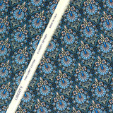 Coton liberty ® peacock bleu au mètre