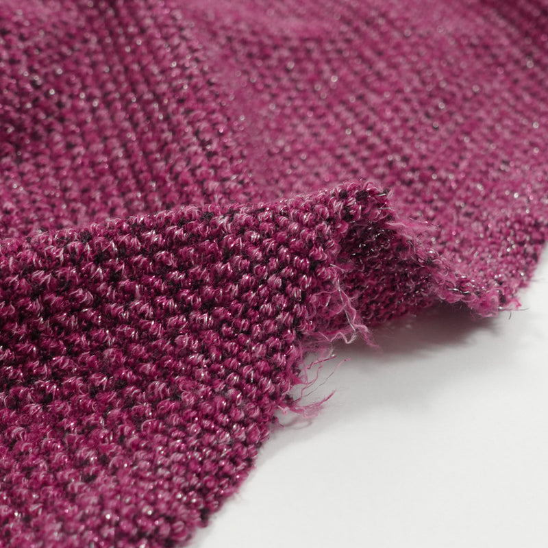 Maille Maya irisée violet