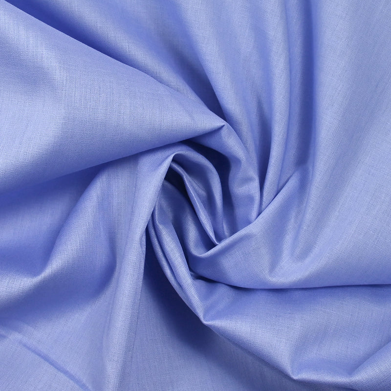 Coton uni fin bleu lavande