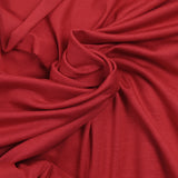 Red cotton jersey