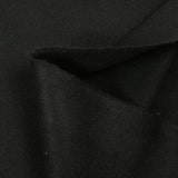 Caban de polyester noir