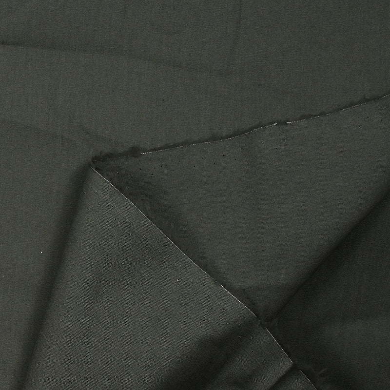 Popeline de coton anthracite