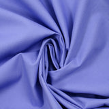 Popeline de coton bleu bleuet