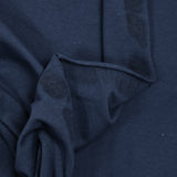 Midnight blue cotton jersey