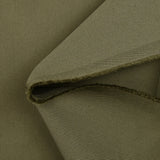 Gabardine de coton kaki
