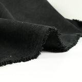 Polyester effet cupro noir
