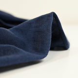Midnight blue cotton jersey
