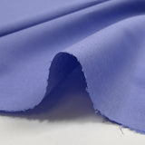 Popeline de coton bleu bleuet