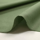 Popeline de coton vert sauge