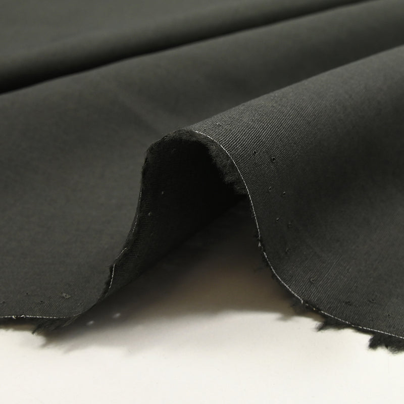 Popeline de coton anthracite