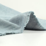 Polyester effet cupro gris ardoise