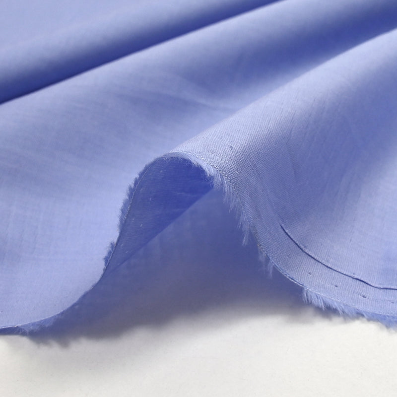 Coton uni fin bleu lavande