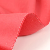 Coral cotton poplin