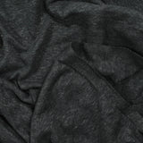 Jersey de lin viscose réglisse